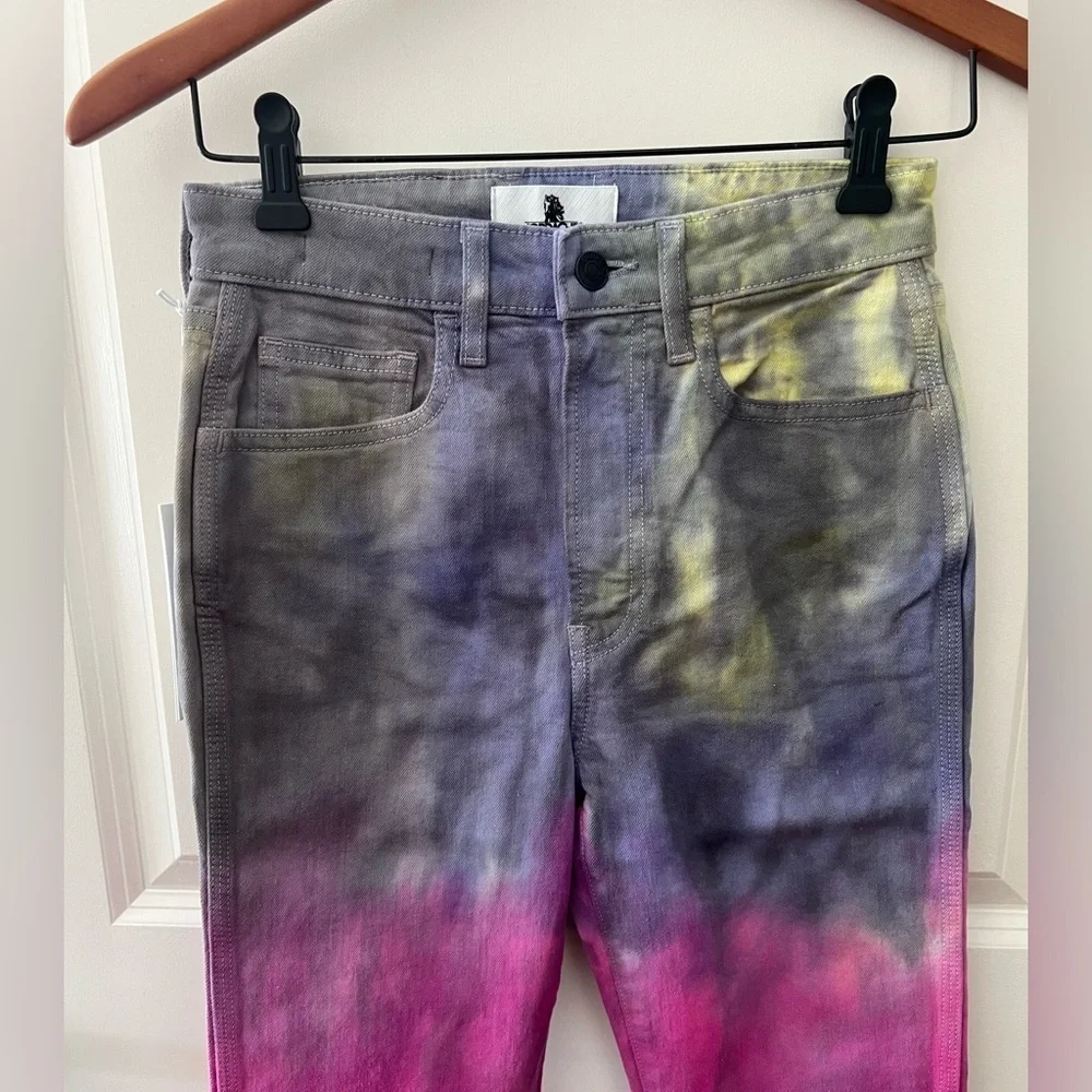 Jordache Cosmic Dye Vintage Crop Jean NWT Size 26